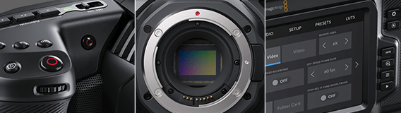 Blackmagic Pocket Cinema Camera 6K  - Detailansicht